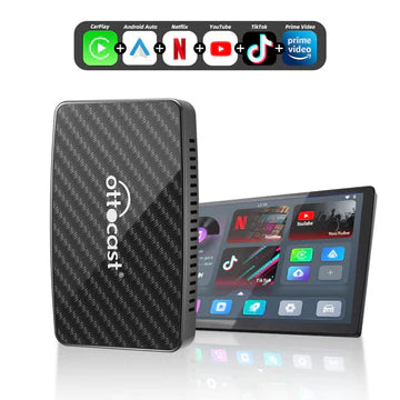 ottocast  Play2Video Pro Wireless CarPlay/ Android Auto Adapter With YouTube & Netflix